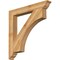 Ekena Millwork Westlake Traditional Rough Sawn Bracket, Western Red Cedar, 4"W x 32"D x 32"H BKT04X32X32WTL01RWR - alternate 1
